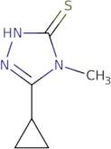 5-Cyclopropyl-4-methyl-4H-1,2,4-triazole-3-thiol