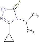 5-Cyclopropyl-4-isopropyl-4H-1,2,4-triazole-3-thiol