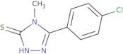 5-(4-Chlorophenyl)-4-methyl-4H-1,2,4-triazole-3-thiol