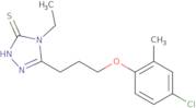 5-[3-(4-Chloro-2-methylphenoxy)propyl]-4-ethyl-4H-1,2,4-triazole-3-thiol