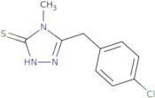 5-(4-Chlorobenzyl)-4-methyl-4H-1,2,4-triazole-3-thiol