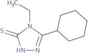 5-Cyclohexyl-4-ethyl-4H-1,2,4-triazole-3-thiol