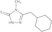 5-(Cyclohexylmethyl)-4-methyl-4H-1,2,4-triazole-3-thiol