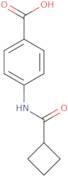 4-[(Cyclobutylcarbonyl)amino]benzoic acid