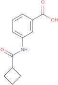 3-[(Cyclobutylcarbonyl)amino]benzoic acid