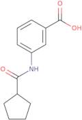3-[(Cyclopentylcarbonyl)amino]benzoic acid