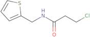 3-Chloro-N-(thien-2-ylmethyl)propanamide