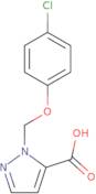 1-[(4-Chlorophenoxy)methyl]-1H-pyrazole-5-carboxylic acid