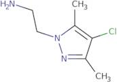 2-(4-Chloro-3,5-dimethyl-1H-pyrazol-1-yl)ethanamine