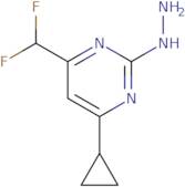 4-Cyclopropyl-6-(difluoromethyl)-2-hydrazinopyrimidine