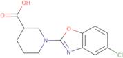 1-(5-Chloro-1,3-benzoxazol-2-yl)piperidine-3-carboxylic acid