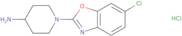 1-(6-Chloro-1,3-benzoxazol-2-yl)piperidin-4-amine hydrochloride