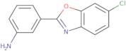 3-(6-Chloro-1,3-benzoxazol-2-yl)aniline