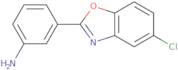 3-(5-Chloro-1,3-benzoxazol-2-yl)aniline