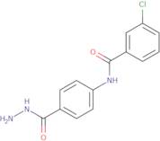 3-Chloro-N-[4-(hydrazinocarbonyl)phenyl]benzamide