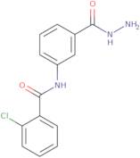 2-Chloro-N-[3-(hydrazinocarbonyl)phenyl]benzamide