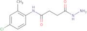 N-(4-Chloro-2-methylphenyl)-4-hydrazino-4-oxobutanamide