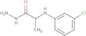 2-[(3-Chlorophenyl)amino]propanohydrazide