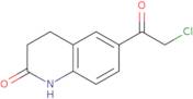 6-(Chloroacetyl)-3,4-dihydroquinolin-2(1H)-one