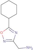 (5-Cyclohexyl-1,2,4-oxadiazol-3-yl)methylamine