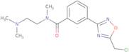 3-[5-(Chloromethyl)-1,2,4-oxadiazol-3-yl]-N-[2-(dimethylamino)ethyl]-N-methylbenzamide hydrochlori…