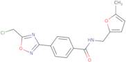4-[5-(Chloromethyl)-1,2,4-oxadiazol-3-yl]-N-[(5-methyl-2-furyl)methyl]benzamide
