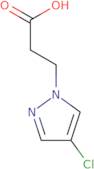 3-(4-Chloro-1H-pyrazol-1-yl)propanoic acid