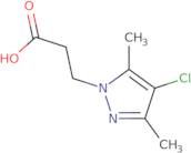 3-(4-Chloro-3,5-dimethyl-1H-pyrazol-1-yl)propanoic acid