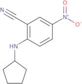 2-(Cyclopentylamino)-5-nitrobenzonitrile