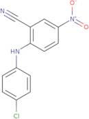 2-[(4-Chlorophenyl)amino]-5-nitrobenzonitrile