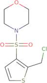 4-{[2-(Chloromethyl)thien-3-yl]sulfonyl}morpholine