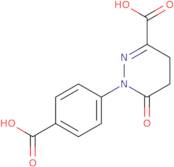 1-(4-Carboxyphenyl)-6-oxo-1,4,5,6-tetrahydropyridazine-3-carboxylic acid