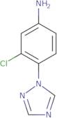 3-Chloro-4-(1H-1,2,4-triazol-1-yl)aniline