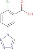 2-Chloro-5-(1H-tetrazol-1-yl)benzoic acid