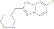 5-Chloro-2-(piperidin-3-ylmethyl)-1H-benzimidazole