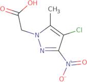 (4-Chloro-5-methyl-3-nitro-1H-pyrazol-1-yl)acetic acid