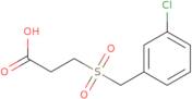 3-[(3-Chlorobenzyl)sulfonyl]propanoic acid