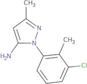 1-(3-Chloro-2-methylphenyl)-3-methyl-1H-pyrazol-5-amine