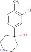 4-(3-Chloro-4-methylphenyl)piperidin-4-ol