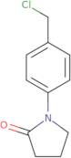 1-[4-(Chloromethyl)phenyl]pyrrolidin-2-one