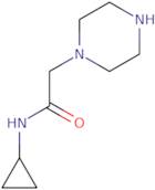N-Cyclopropyl-2-piperazin-1-ylacetamide