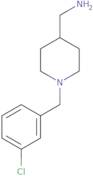 [1-(3-Chlorobenzyl)piperidin-4-yl]methylamine