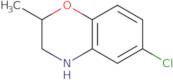 6-Chloro-2-methyl-3,4-dihydro-2H-1,4-benzoxazine