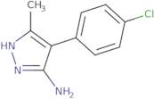 4-(4-Chlorophenyl)-3-methyl-1H-pyrazol-5-amine