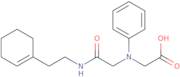 [{2-[(2-Cyclohex-1-en-1-ylethyl)amino]-2-oxoethyl}(phenyl)amino]acetic acid