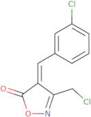 (4E)-4-(3-Chlorobenzylidene)-3-(chloromethyl)isoxazol-5(4H)-one