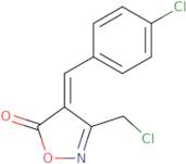 (4E)-4-(4-Chlorobenzylidene)-3-(chloromethyl)isoxazol-5(4H)-one