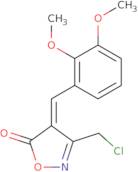 (4E)-3-(Chloromethyl)-4-(2,3-dimethoxybenzylidene)isoxazol-5(4H)-one
