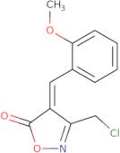 (4E)-3-(Chloromethyl)-4-(2-methoxybenzylidene)isoxazol-5(4H)-one