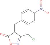 (4E)-3-(Chloromethyl)-4-(4-nitrobenzylidene)isoxazol-5(4H)-one